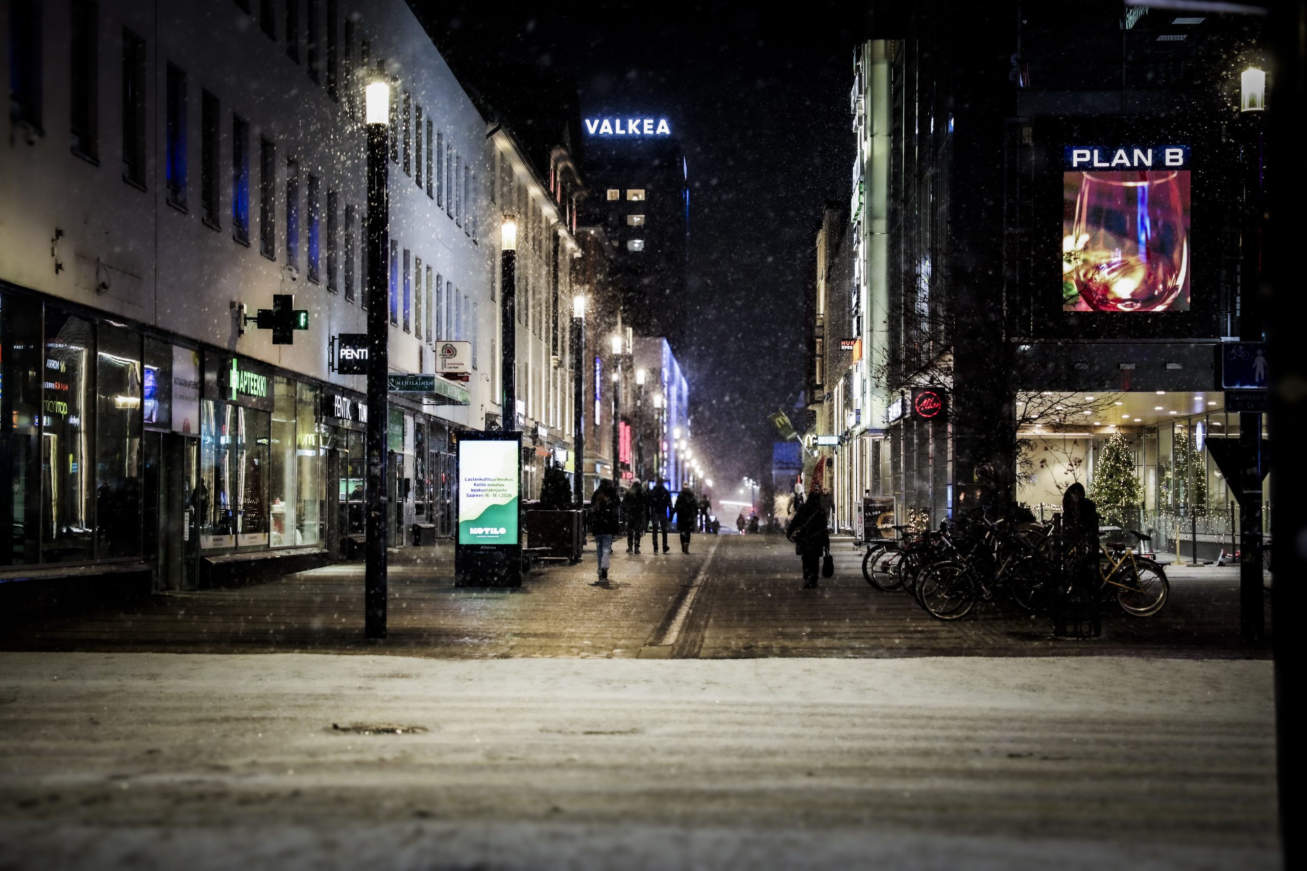 Oulun hiljaiset hetket loppusyksyllä
